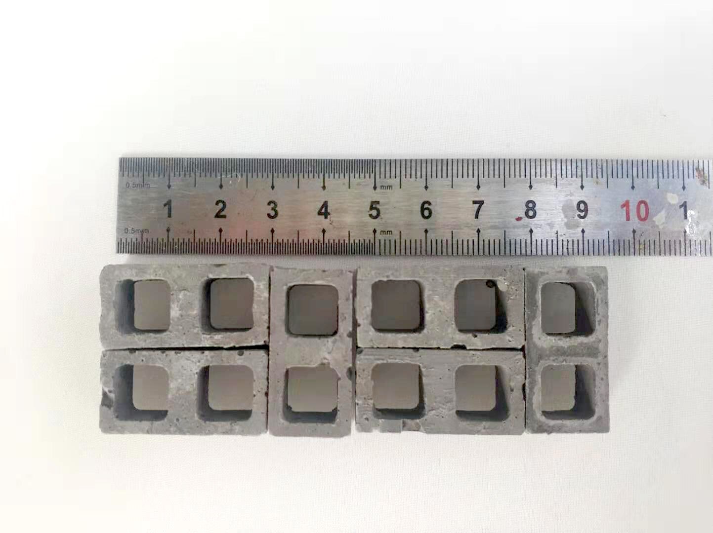 Miniature model building 1:10 1:12 DIY House Building Making Material Hollow Brick Mould house Silica Gel bricks resin mold