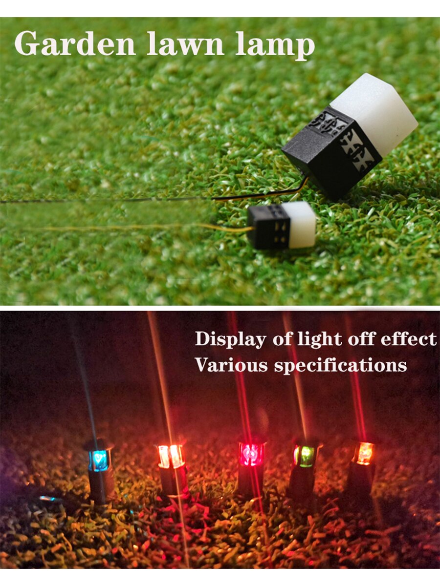 Miniaturization model Simulated lawn lamp Can be connected to electricity DIY doll house Platform scene accessories model Miniaturization model Simulated lawn lamp Can be connected to electricity DIY doll house Platform scene accessories model