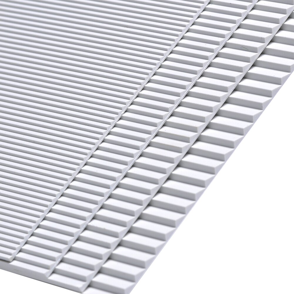 miniature ABS step sheet Various specifications DIY sand table material Architectural model A5 Roof slab staircase