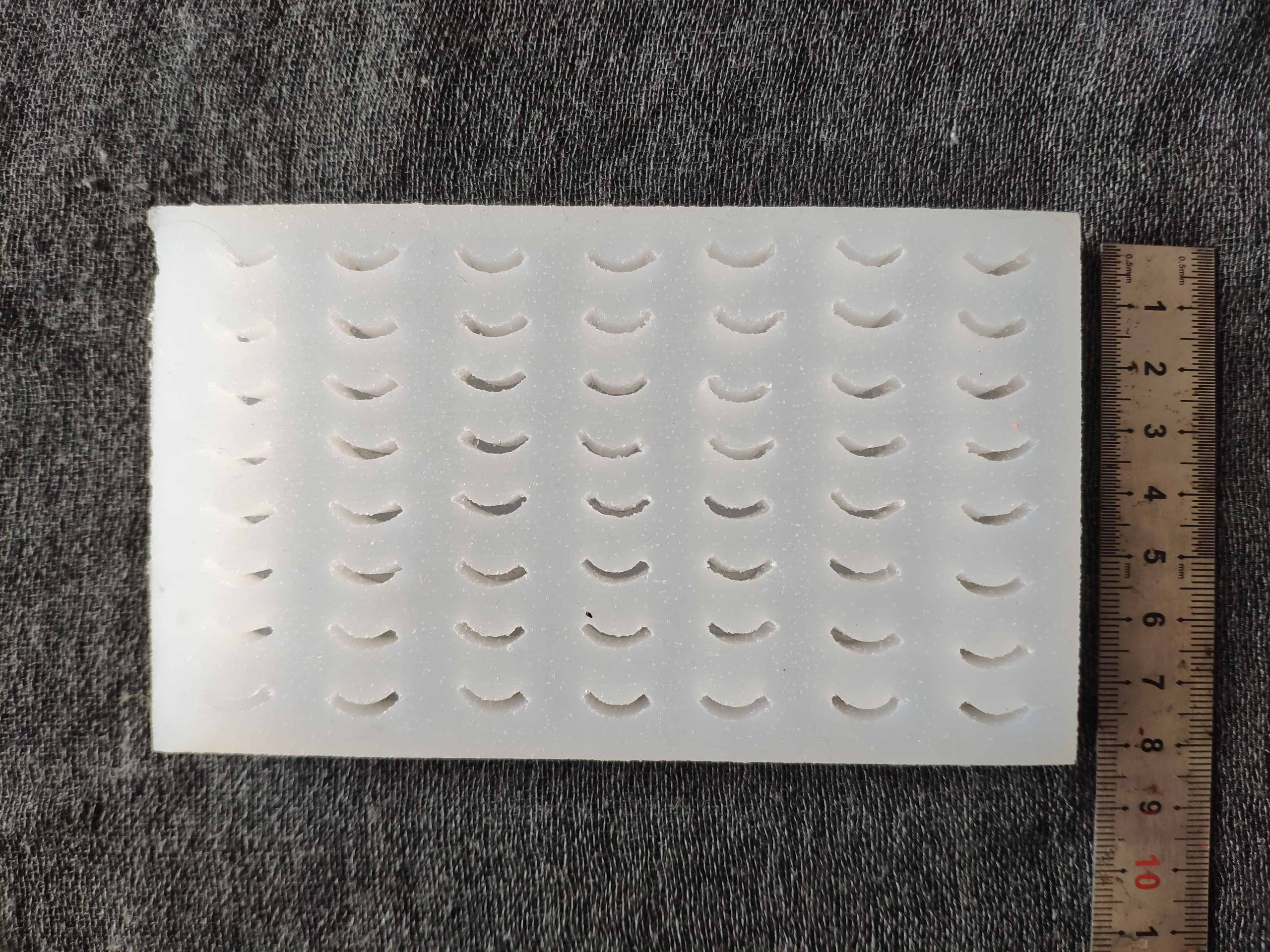 miniature Silica Gel Mould for Roof Tile Turning Mould Scenario Sand Table Diy Material House Roof mold Building Scene model