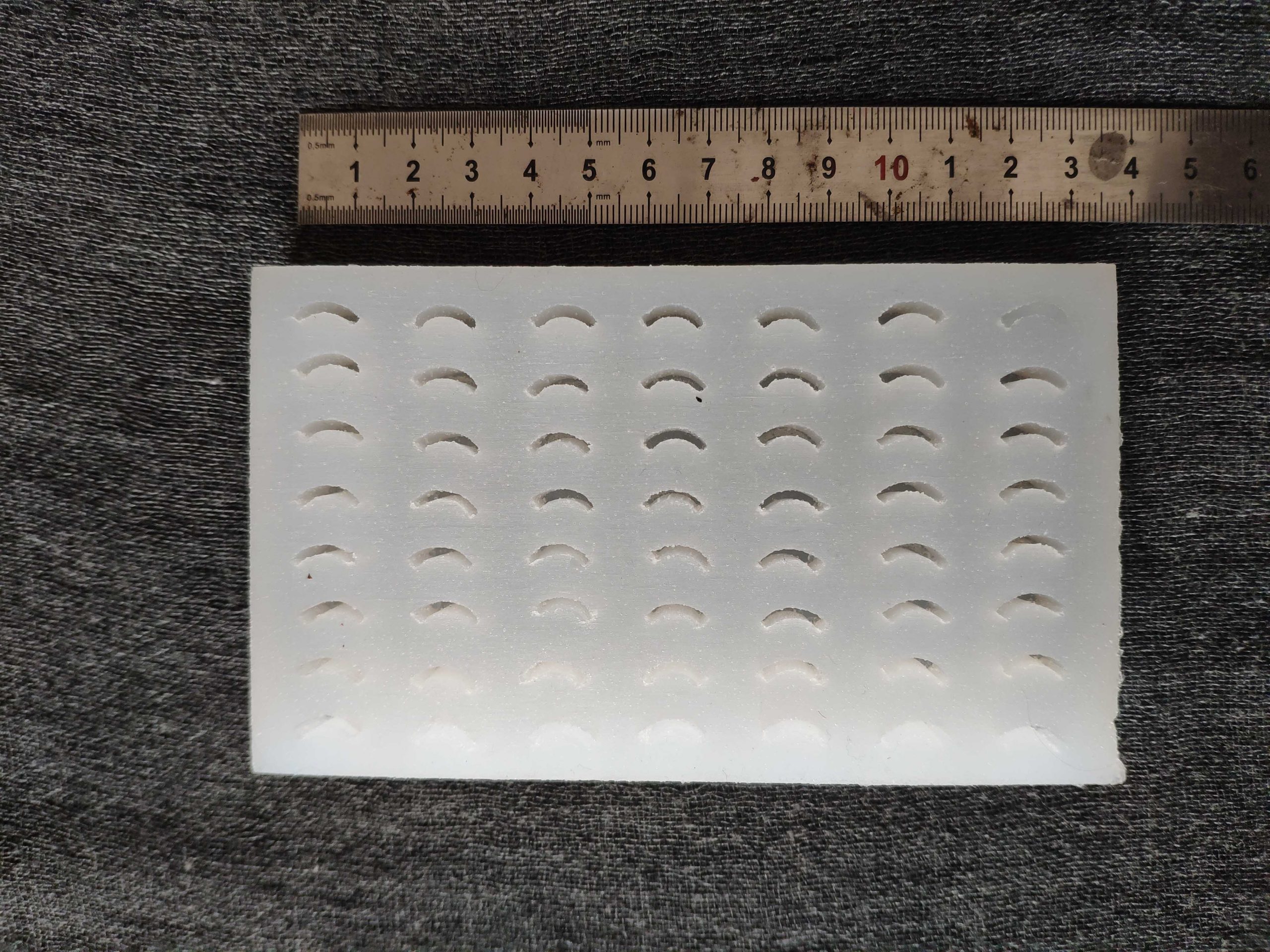 miniature Silica Gel Mould for Roof Tile Turning Mould Scenario Sand Table Diy Material House Roof mold Building Scene model