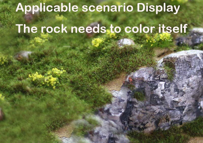 Special Offer miniature Making mould for mountain rock Silica gel A004 DIY tool for scene sand table