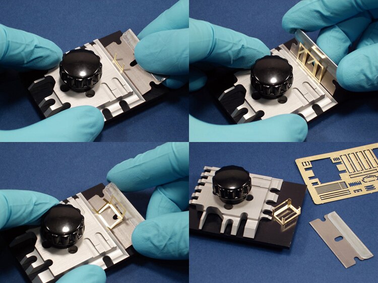 Trumpeter 09931 09932 09933 Metal etching tool Large medium and small Bending tool stand DIY Tool