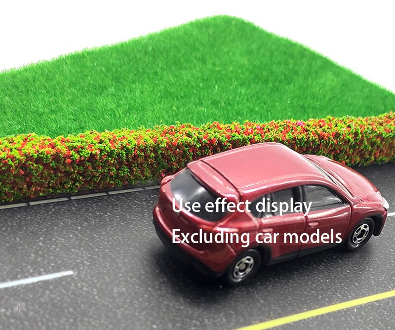 Miniaturization model Simulation green belt model Scene model accessories Hand made DIY materials for train sand table