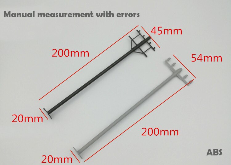 Miniature model Pole model 20cm high Scenario accessories Materials for making train sand table