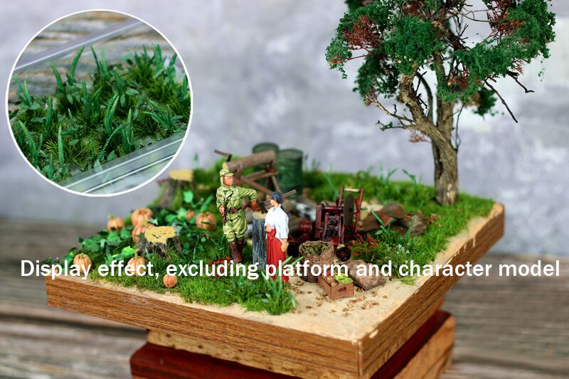 Miniaturization model Weed clump Model DIY handmade materials for sand table scene production Applicable ratio: 1:84-1:43 Miniaturization model Weed clump Model DIY handmade materials for sand table scene production Applicable ratio: 1:84-1:43
