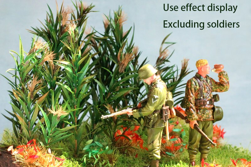Miniature model Scenario model reed grass Simulated corn field Military scene sand table material