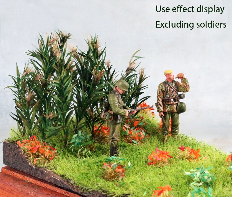 Miniature model Scenario model reed grass Simulated corn field Military scene sand table material