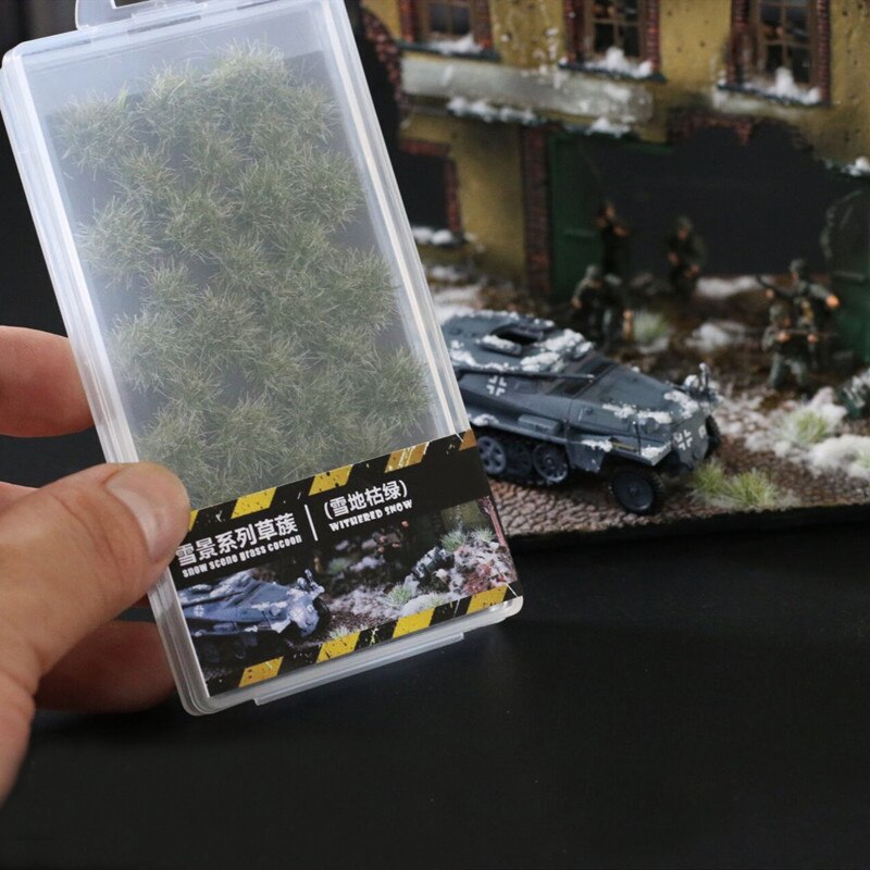 super value Miniaturization model Snow Series grass Situational military sand table platform materials