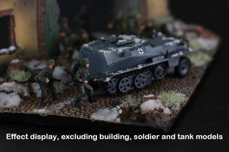 super value Miniaturization model Snow Series grass Situational military sand table platform materials