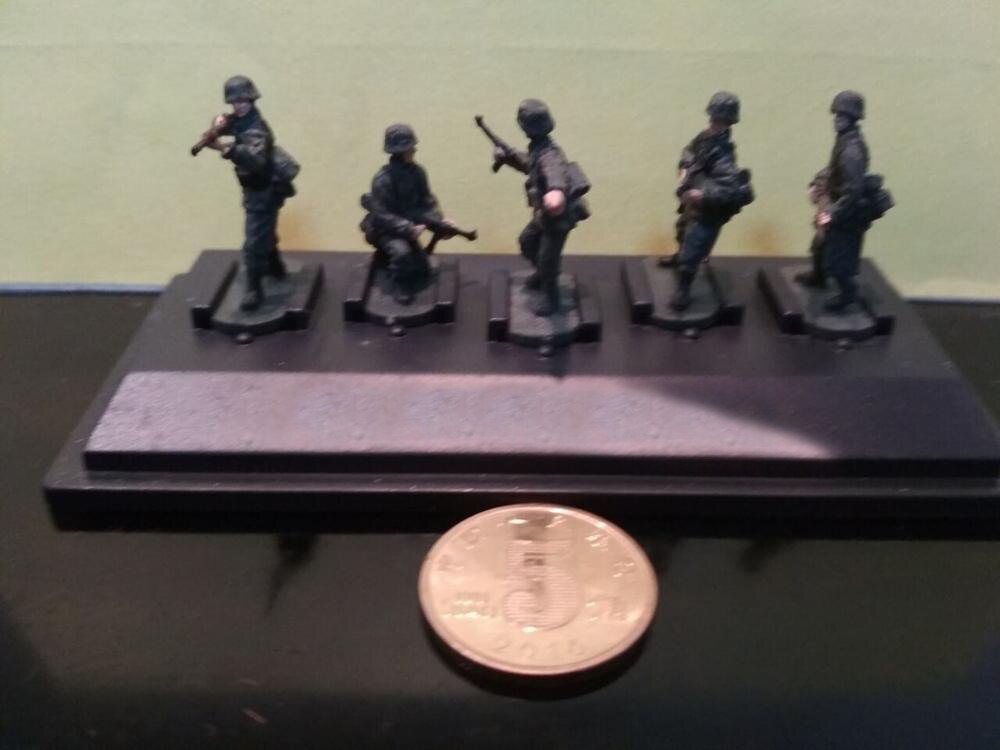 1/72 P802 German Five Finished coloured products Collocation tank model Military Scene Material