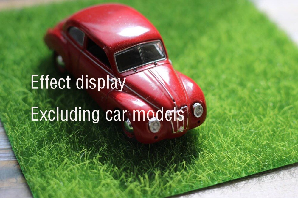 Miniature model Finished lawn model DIY sand table scene model making materials 4PCS
