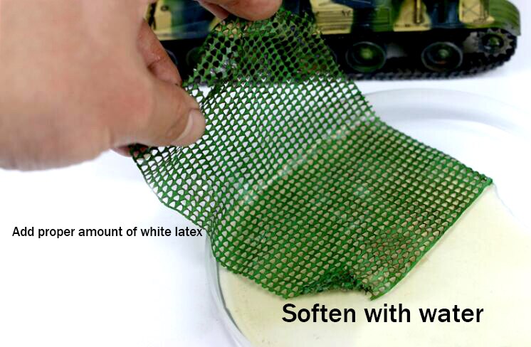 Paper camouflage cloth Camouflage net Suitable for 1:35 / 1:24 military model making DIY material