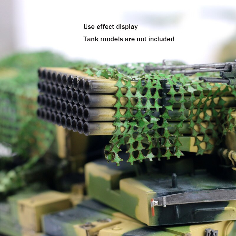 Paper camouflage cloth Camouflage net Suitable for 1:35 / 1:24 military model making DIY material