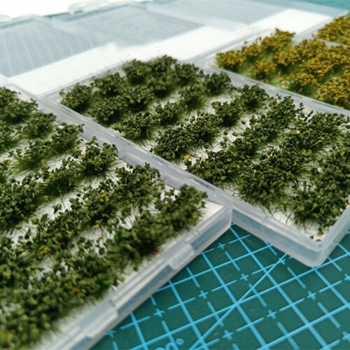 Bush grass Simulation scenario model Landscape sand table materials DIY handmade Model scene platform scale model toy