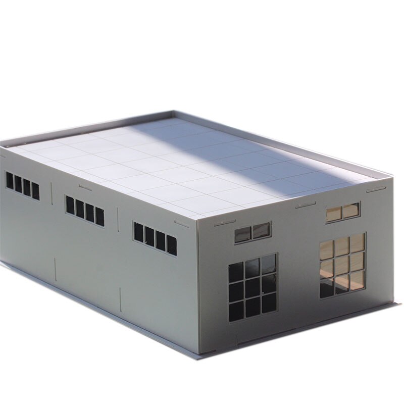 miniature Tank Warehouse Warehouse Workshop Sand table model Pendant Plastic assembly 1:150/100/87/72/64