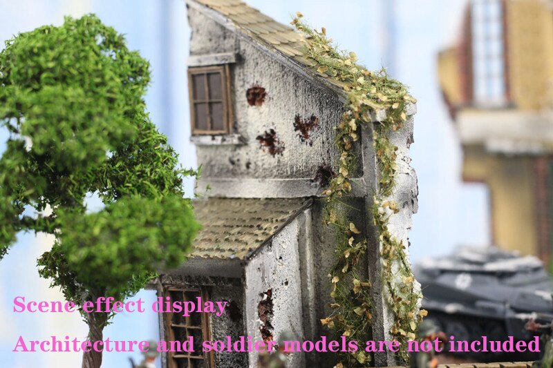 Miniaturization model Vines and leaves cover vegetation Military scenario model DIY sand table building materials Miniaturization model Vines and leaves cover vegetation Military scenario model DIY sand table building materials