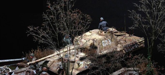 Miniature model Chenopodium spinosum Train sand table War scene model DIY transformation materials