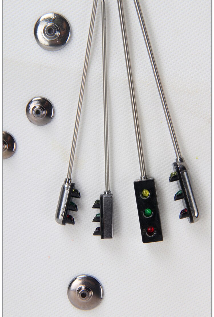 miniature 11-14 cm high DIY traffic lights Sand table model traffic lights Model of 3V Luminescent LED Lamp miniature 11-14 cm high DIY traffic lights Sand table model traffic lights Model of 3V Luminescent LED Lamp