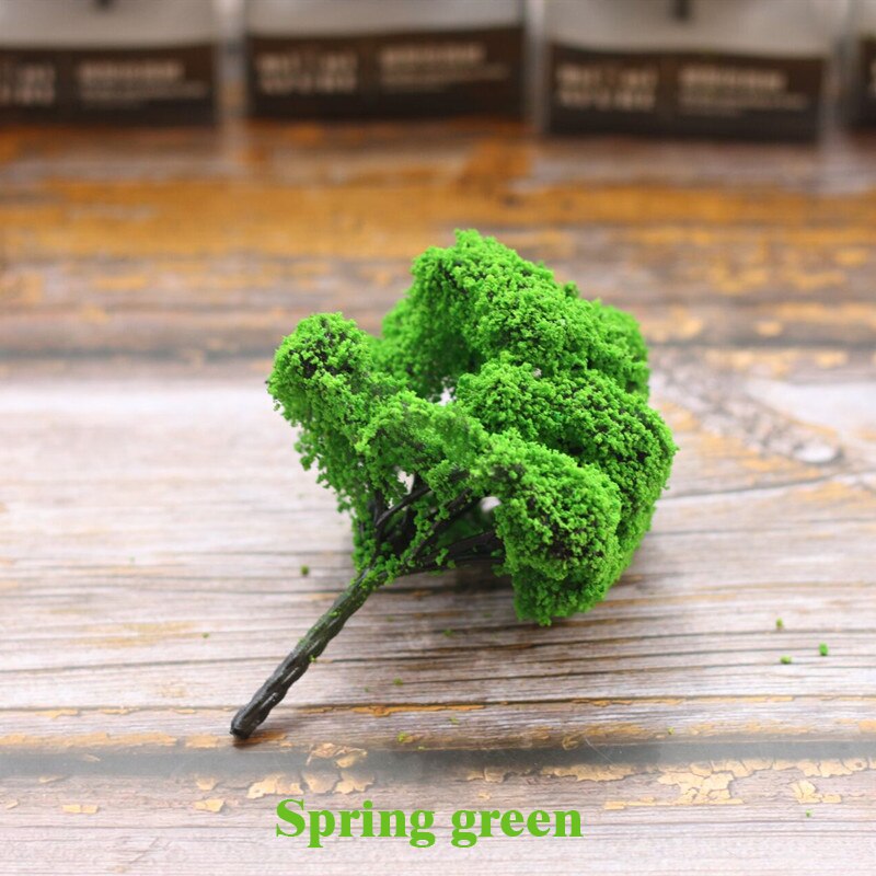 Miniature model H0 ratio 1:87 Landscape tree model Railway sand table DIY materials Miniature model H0 ratio 1:87 Landscape tree model Railway sand table DIY materials