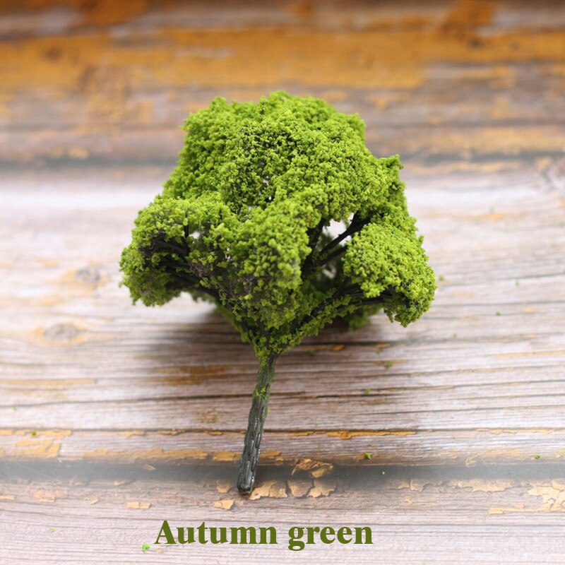 Miniature model H0 ratio 1:87 Landscape tree model Railway sand table DIY materials Miniature model H0 ratio 1:87 Landscape tree model Railway sand table DIY materials