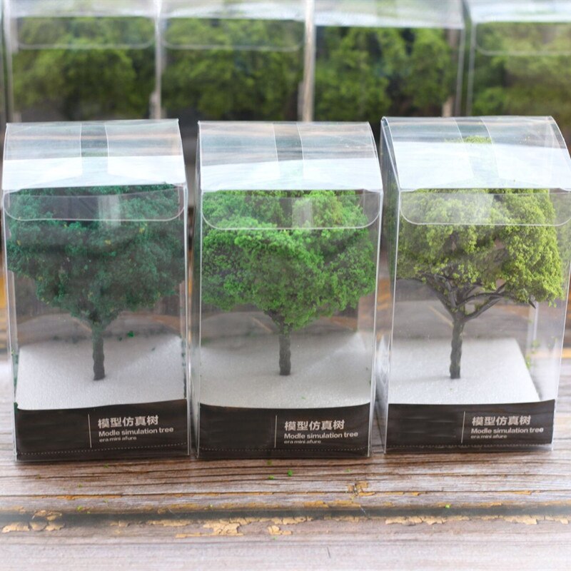 Miniature model H0 ratio 1:87 Landscape tree model Railway sand table DIY materials Miniature model H0 ratio 1:87 Landscape tree model Railway sand table DIY materials