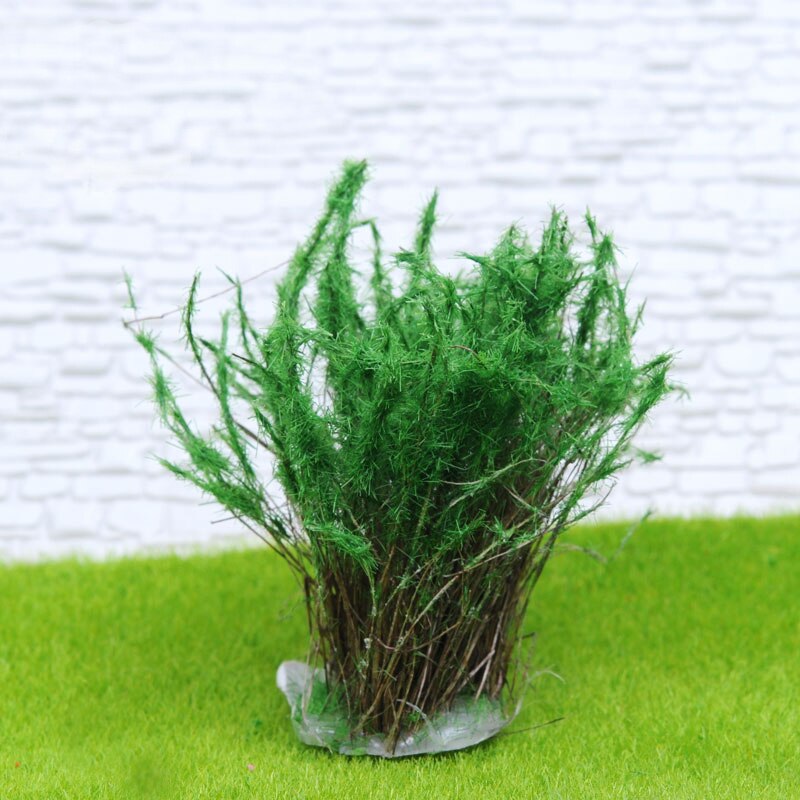 miniature Shrub Flower Cluster Model 4cm high Sand Table Landscape Materials DIY 6pcs/bag
