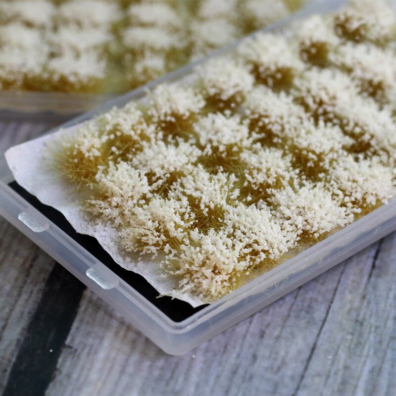 Miniaturization model Snow grass model Production materials of scene platform DIY scenario materials