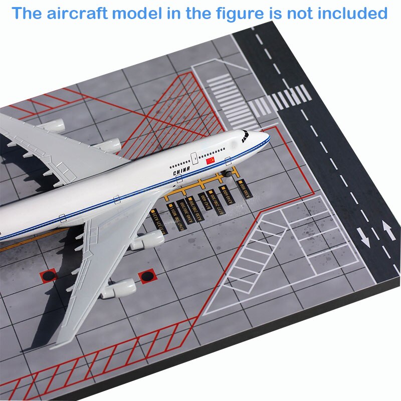 1:400 woodiness parking apron Model 20*30cm Suitable for a variety of aircraft models