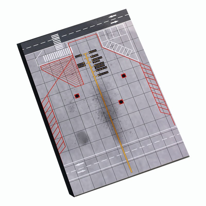 1:400 woodiness parking apron Model 20*30cm Suitable for a variety of aircraft models