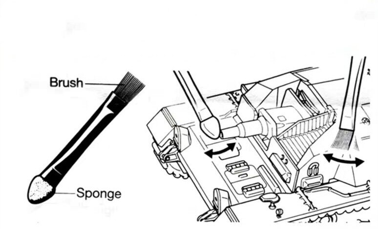miniature 12pcs/bag Model Old Pen Situational Sand Table Diy Tool
