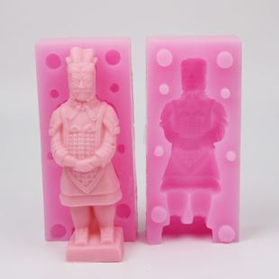 Miniature model China Terra Cotta Warriors Creative Silica Gel Mould Sand Table Scene Material Tool Miniature model China Terra Cotta Warriors Creative Silica Gel Mould Sand Table Scene Material Tool