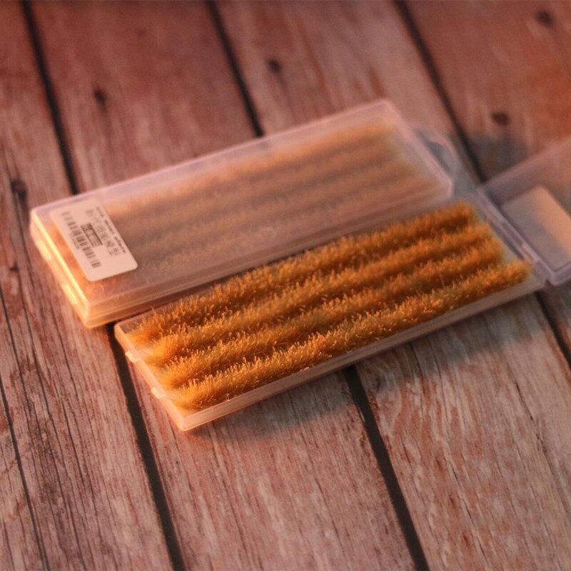 Miniature model Paddy field scene materials Applicable 1:72 1:87 HO ratio Landscape materials of train sand table lifelike