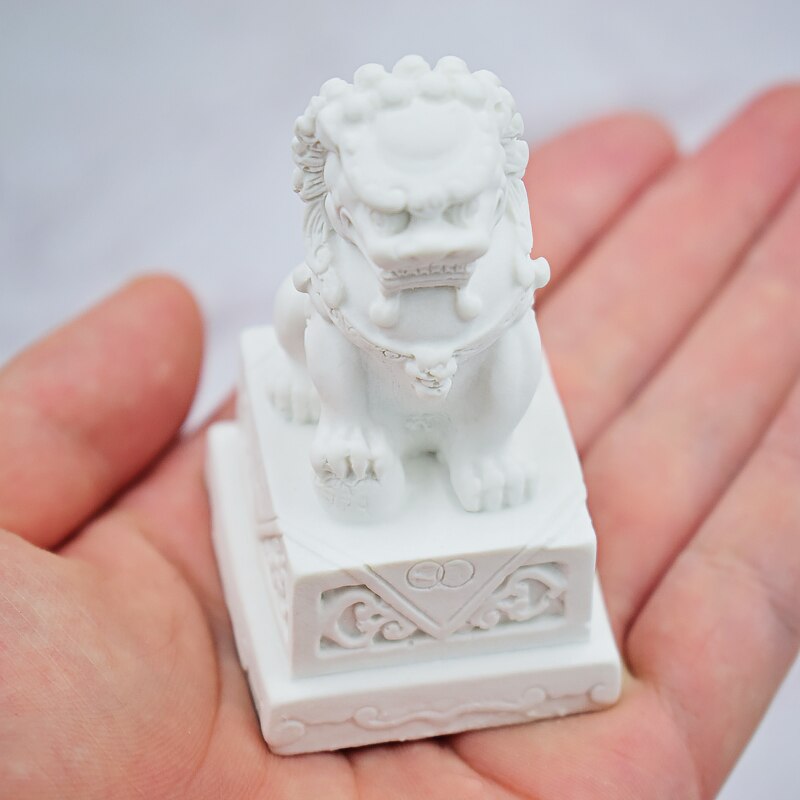 Miniature model Chinese Lion Stereoscopic Lion Sculpture Creative Silica Gel Mould Sand Table Scene Material Tool Miniature model Chinese Lion Stereoscopic Lion Sculpture Creative Silica Gel Mould Sand Table Scene Material Tool