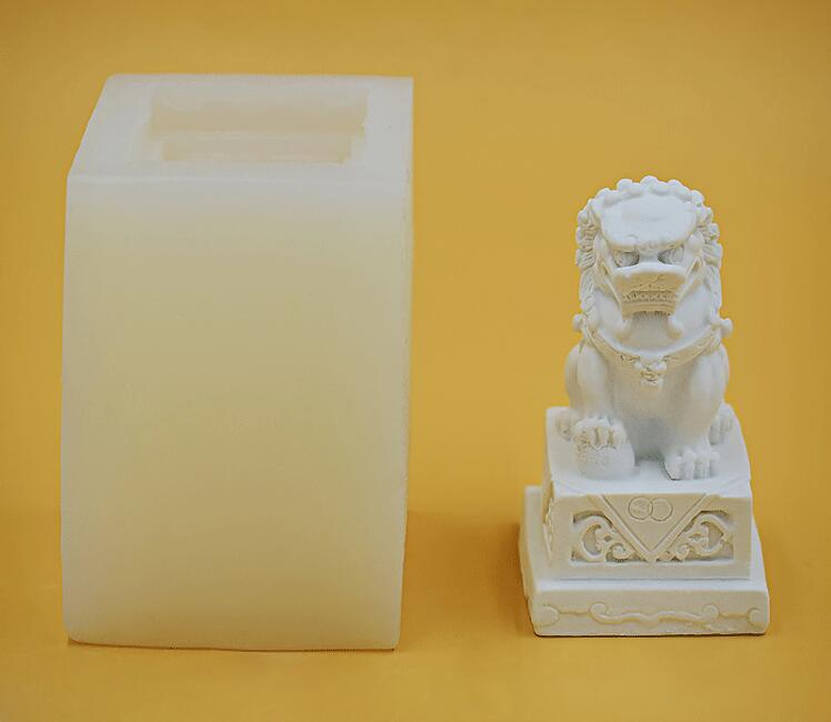 Miniature model Chinese Lion Stereoscopic Lion Sculpture Creative Silica Gel Mould Sand Table Scene Material Tool Miniature model Chinese Lion Stereoscopic Lion Sculpture Creative Silica Gel Mould Sand Table Scene Material Tool