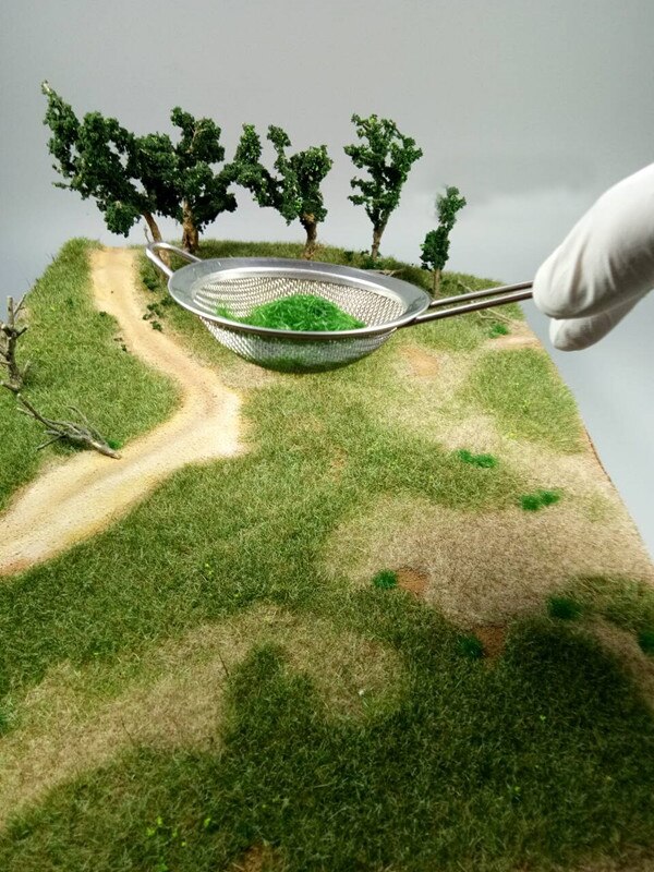 Grass planting skimmer DIY Scenario Sand Table Turf Vegetation Production Tool Grass planting skimmer DIY Scenario Sand Table Turf Vegetation Production Tool