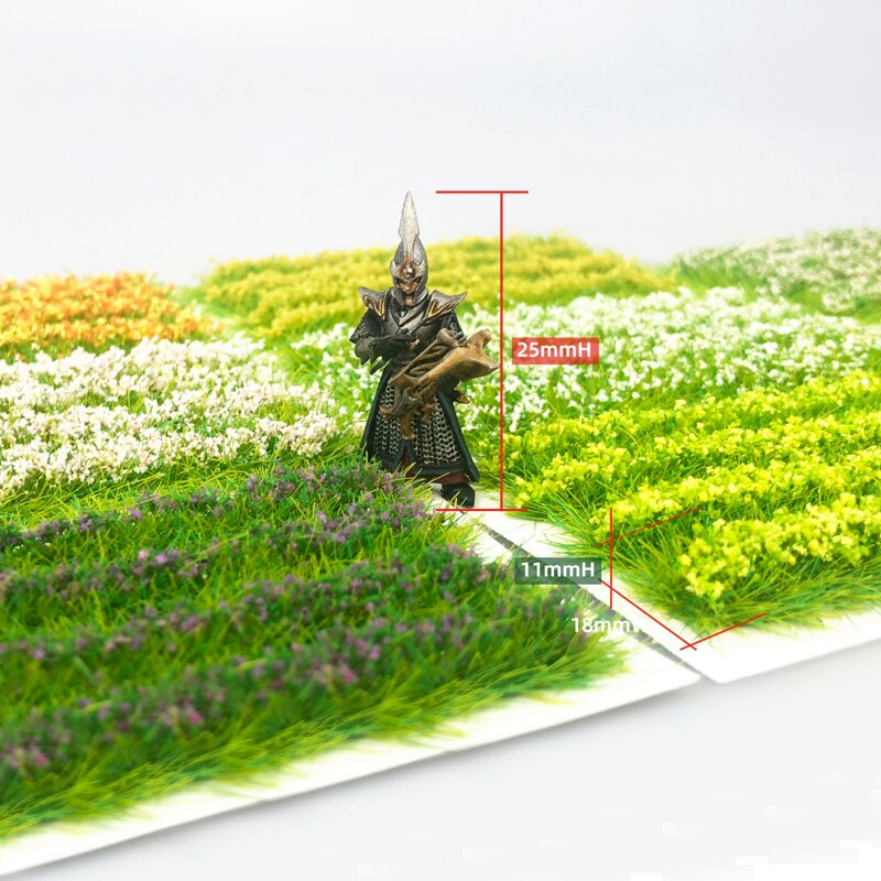 Miniature model Long flower nest DIY material for platform reconstruction of military scene sand table model