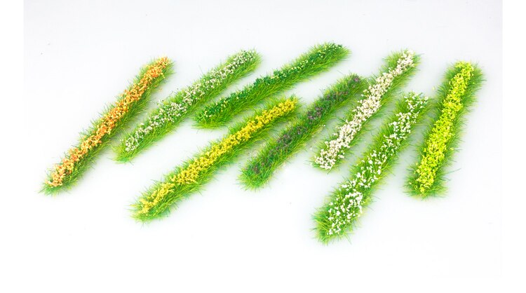 Miniature model Long flower nest DIY material for platform reconstruction of military scene sand table model