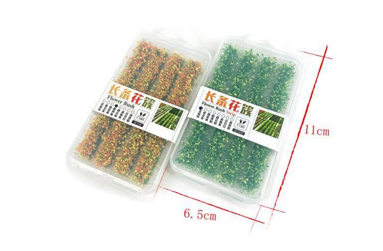 Miniature model Long flower nest DIY material for platform reconstruction of military scene sand table model