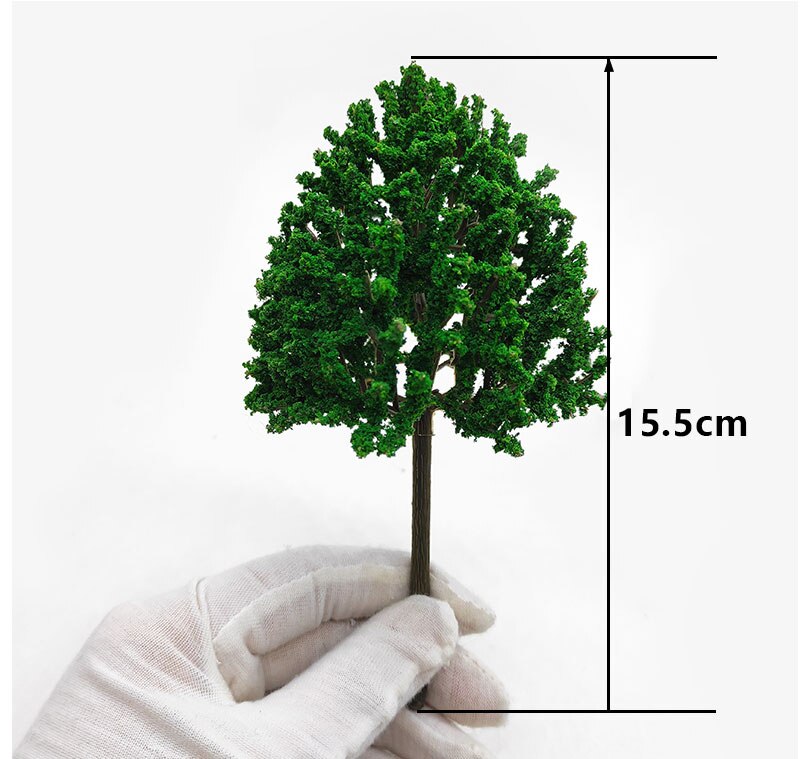 Miniature model Street tree banyan model Sand table scene material 1:50 / 64/72 Miniature model Street tree banyan model Sand table scene material 1:50 / 64/72