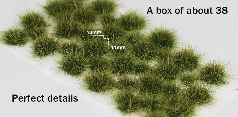 Miniaturization model Irregular grass model Sand table building model materials Applicable ratio: 1:64 1:72 1:87 about