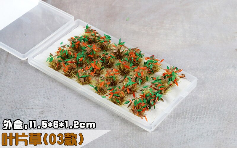 Miniature model Fine scene grass nest weed cluster and wild flower cluster model Scene model material Miniature model Fine scene grass nest weed cluster and wild flower cluster model Scene model material