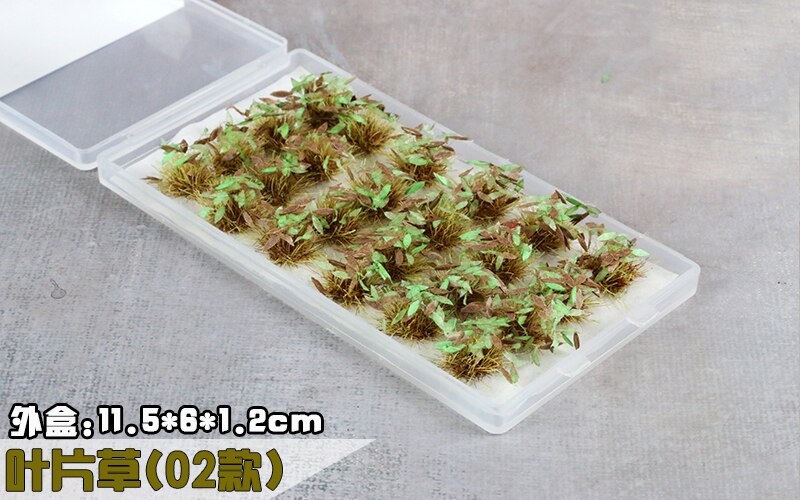 Miniature model Fine scene grass nest weed cluster and wild flower cluster model Scene model material Miniature model Fine scene grass nest weed cluster and wild flower cluster model Scene model material