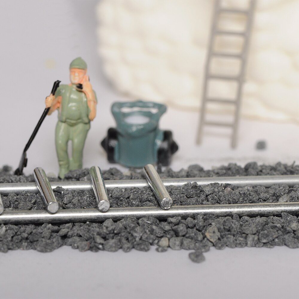 miniature Railway stones Limestone Stone on Railway Track Base Model Material of Train Rail Sand Table