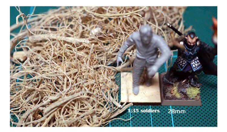 Miniature model Simulation vine root Branched branches Sand table materials for DIY model platform scene