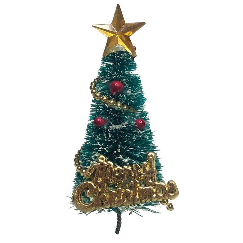 Miniaturization model Christmas tree model Landscape materials of railway scene in sand table Miniaturization model Christmas tree model Landscape materials of railway scene in sand table
