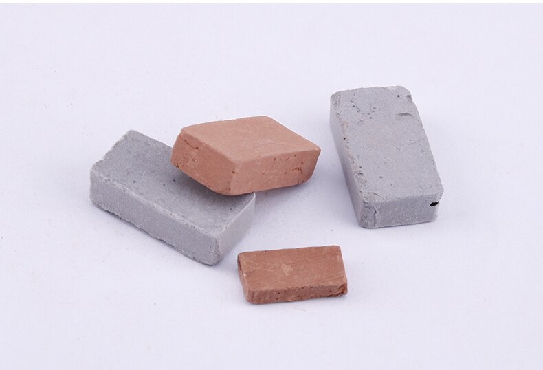 miniature Brick tiles Scene model DIY Sand Table manual wall Architectural Landscape scenario models Model Material for figure