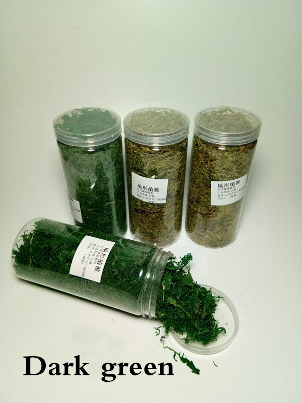 miniature Vegetation moss Vegetation simulation grass powder scenario Building DIY garden materials 400ML