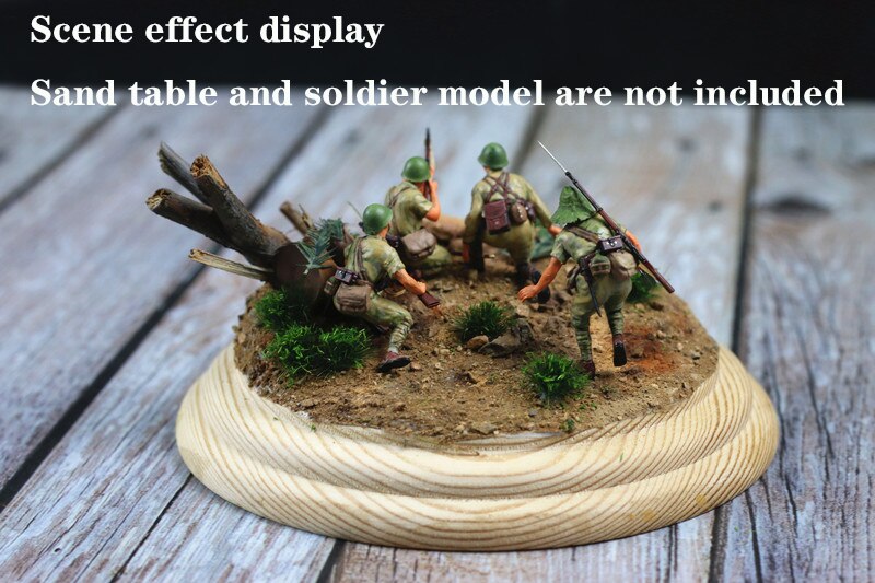 Miniaturization model New shrub grass granules thick growth of grass Military scenario model DIY sand table building materia
