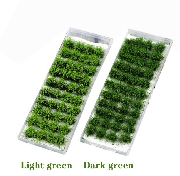 Miniaturization model New shrub grass granules thick growth of grass Military scenario model DIY sand table building materia